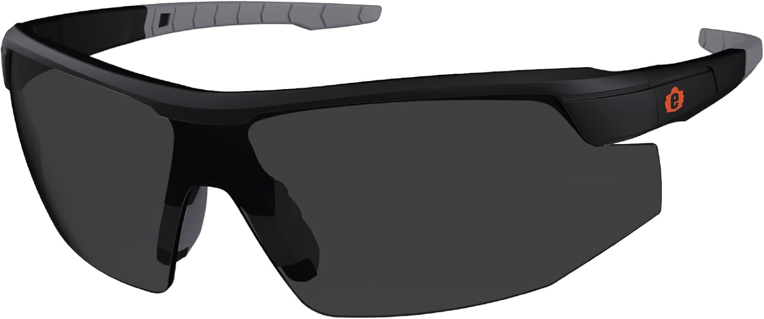 Ergodyne Skullerz SKOLL Anti-Fog Safety Glasses, Matte Black Frame