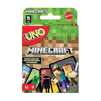 UNO Cards Game Pack of 3 - Minecraft, Harry Potter, Paw Petrol