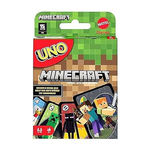 UNO Cards Game Pack of 3 - Minecraft, Harry Potter, Paw Petrol