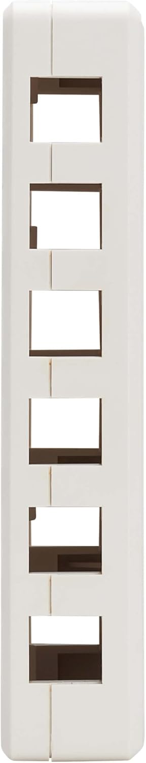 Tripp Lite 12-Port Surface-Mount Box for Keystone Jacks, Additional Breakout Pieces for Wide Compatibility