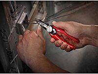 Milwaukee 48-22-3079 6-In-One Combination Wire Stripping and Reaming Pliers for Electricians