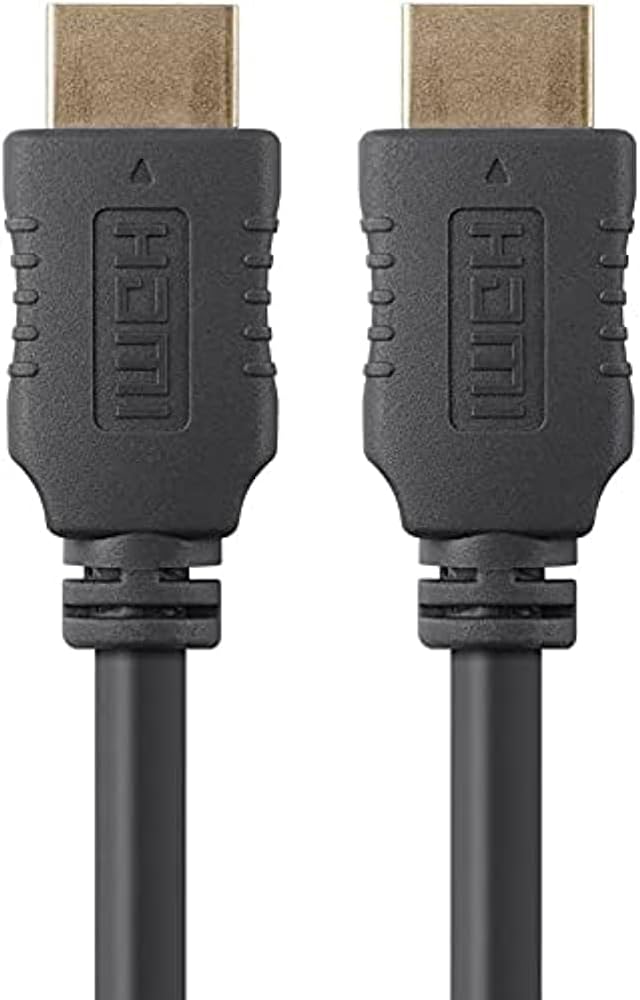 Monoprice 4K High Speed HDMI Cable - HDMI 2.0, 4K@60Hz, HDR, HDR10, Dolby Vision, 18Gbps, YUV 4:4:4, 28AWG - - 5 Pack