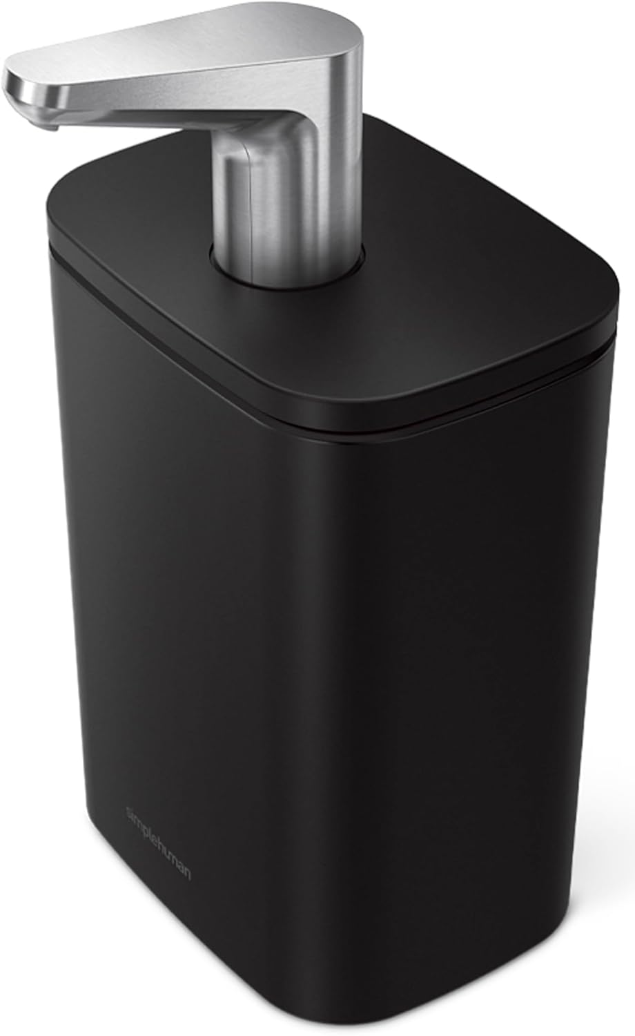 simplehuman Pulse Pump Countertop Liquid Soap Dispenser, Drip-Free Stainless Steel