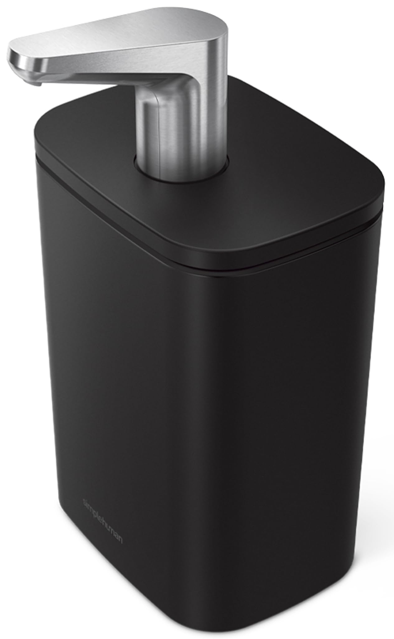 simplehuman Pulse Pump Countertop Liquid Soap Dispenser, Drip-Free Stainless Steel