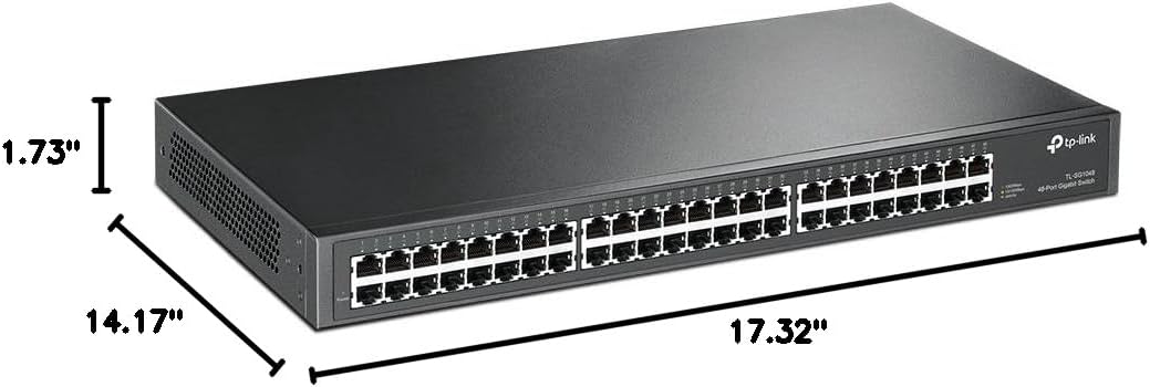 TP-LINK Gigabit Unmanaged Ethernet Switch | Fanless Metal Shielded Ports