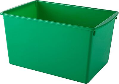 Office Depot® Brand Medium Storage Bin, 7-1/2"H x 14-1/8"W x 9-1/4"D, Assorted Colors
