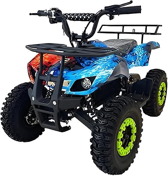 Revamp Buggy for Kids ATV Quad Bike with Suspension, Motorized Cars, Drive Electric Truck, Ride On Toys With Led Lights