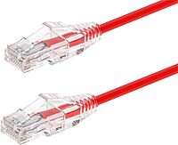Monoprice SlimRun Cat6 UTP Ethernet Patch Cable 28AWG 550MHz Snagless
