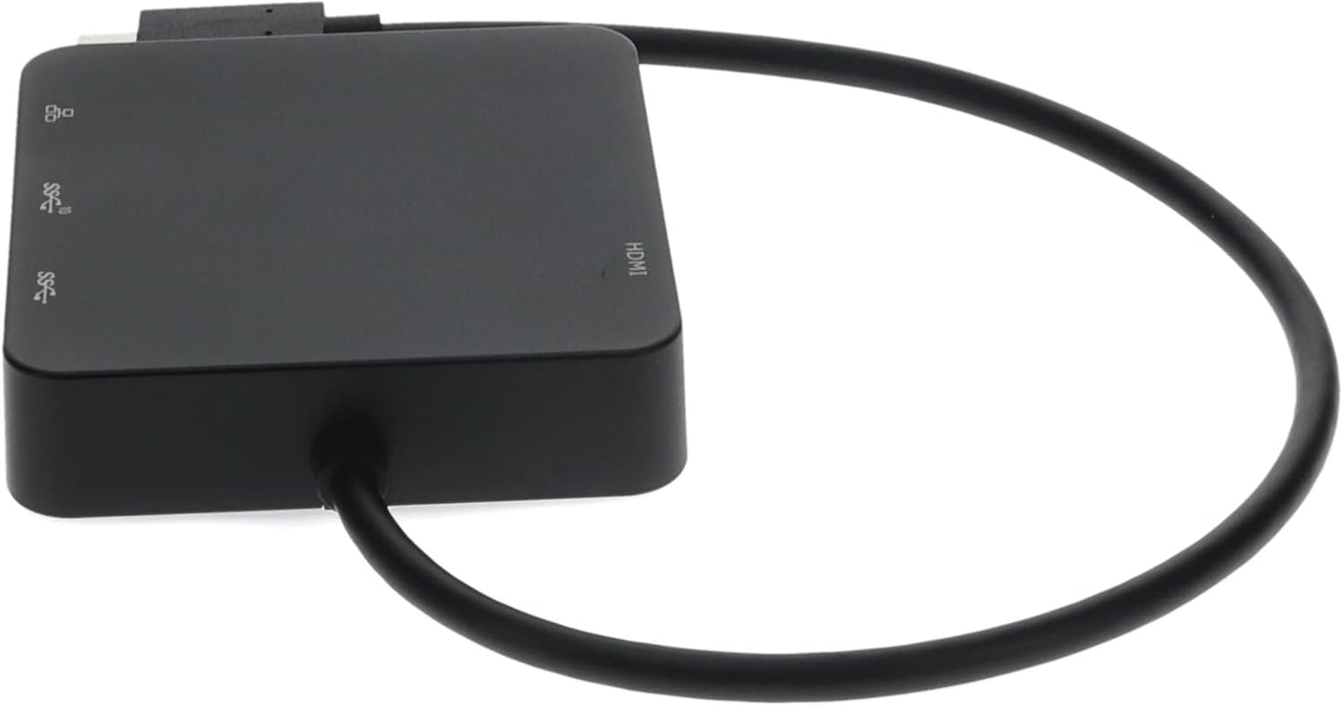 ADDON USB-C MALE TO USB 3.1 (C), HDMI 4K, USB 3.1 GEN 2 (A), AND RJ-45 TRAVEL DO