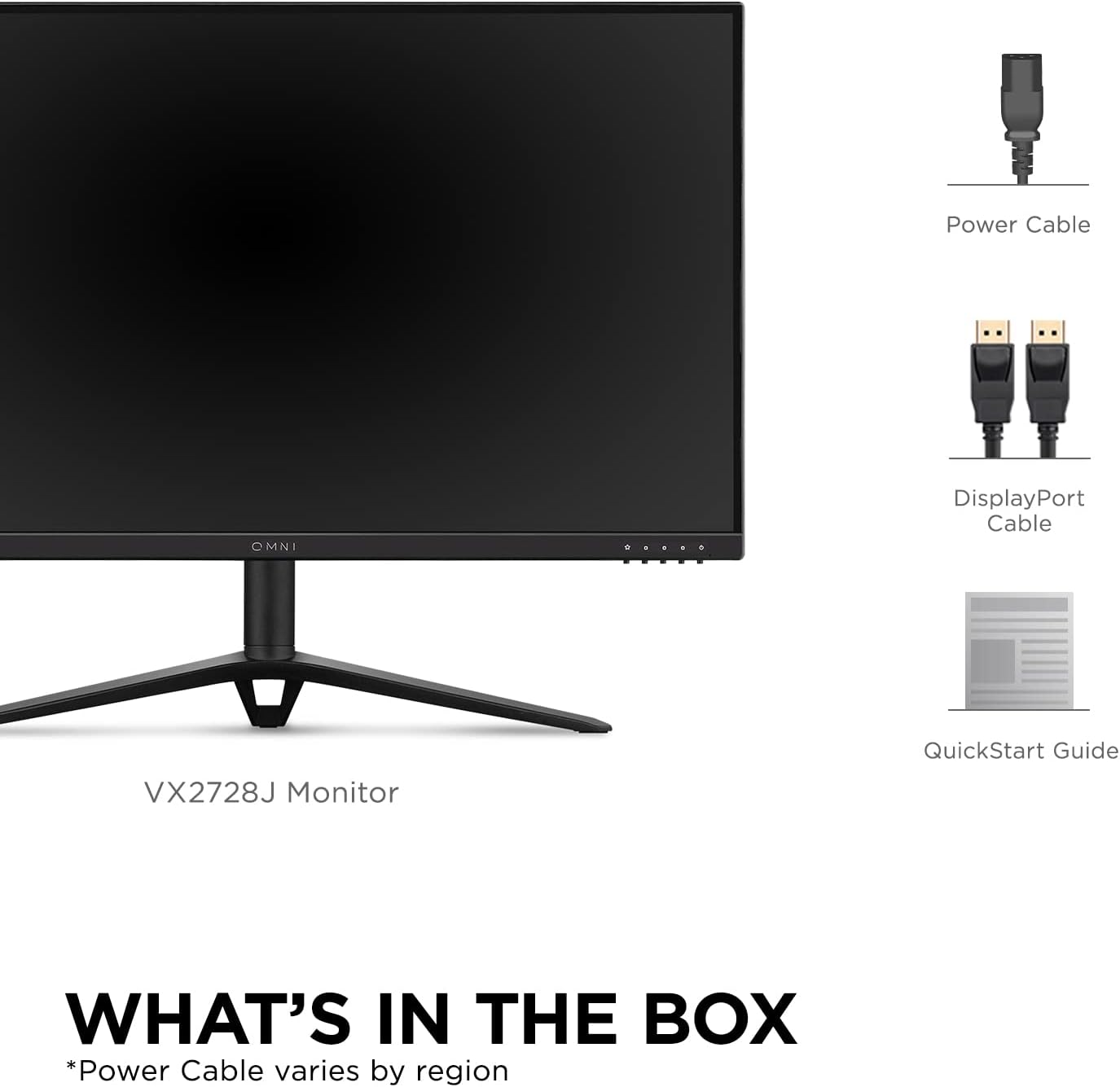 VIEWSONIC VX Series IPS 180Hz 0.5ms Gaming Monitor