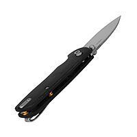 Kershaw Remnant Folding Pocket Knife, 3.25 inch D2 Stonewashed Steel Blade, Black Micarta Handle, Spear Point Shape