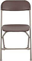 Flash Furniture Hercules Series Commercial-Grade Plastic Folding Chair - 650LB Weight Capacity