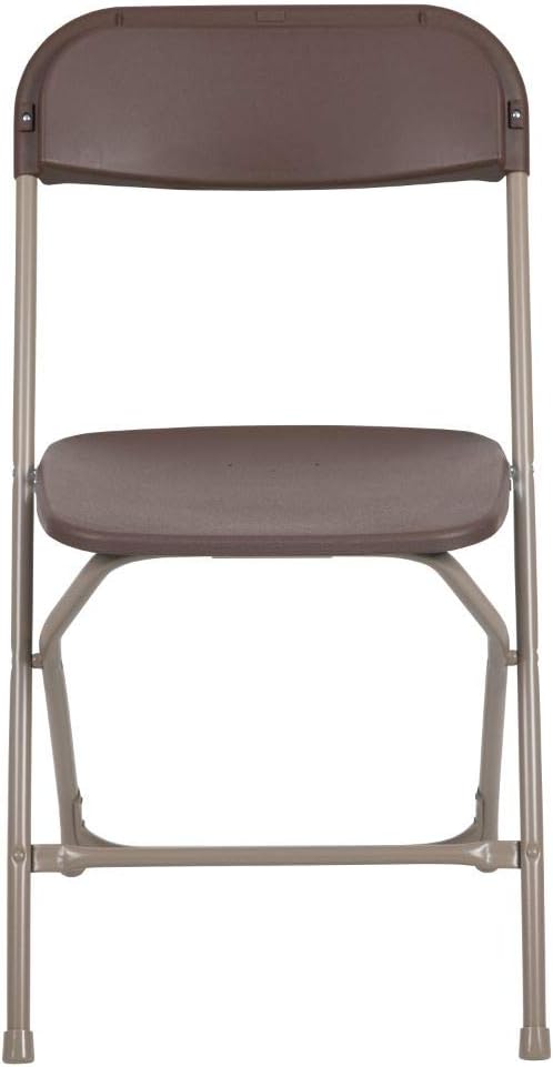 Flash Furniture Hercules Series Commercial-Grade Plastic Folding Chair - 650LB Weight Capacity