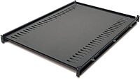 APC - Rack shelf (ventilated) - black - for NetShelter EP; NetShelter ES; NetShelter SX; Netshelter VX; NetShelter WX