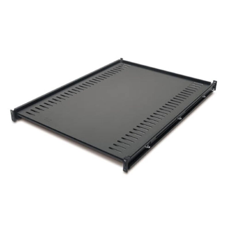 APC - Rack shelf (ventilated) - black - for NetShelter EP; NetShelter ES; NetShelter SX; Netshelter VX; NetShelter WX