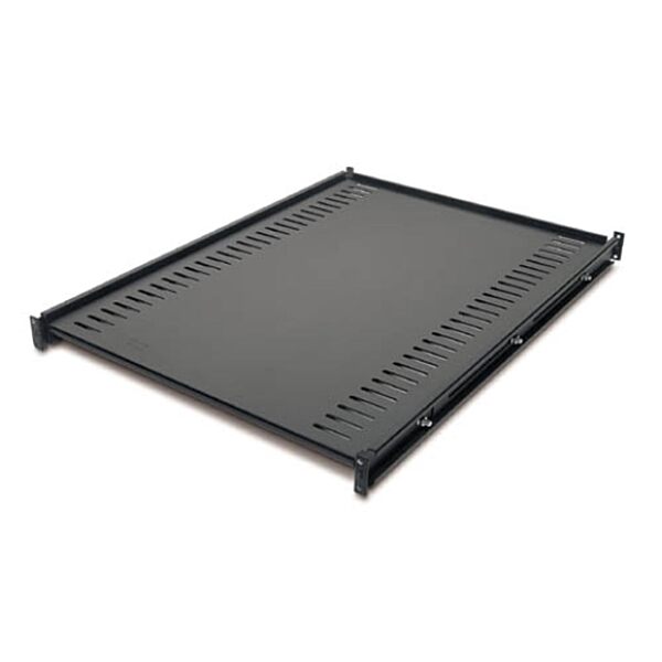 APC - Rack shelf (ventilated) - black - for NetShelter EP; NetShelter ES; NetShelter SX; Netshelter VX; NetShelter WX