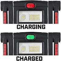 Streamlight 61523 BearTrap 360 2000-Lumen Rechargeable Work Light with Spot and Floods Modes, Rotating Body