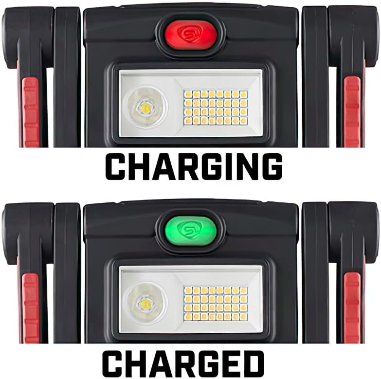 Streamlight 61523 BearTrap 360 2000-Lumen Rechargeable Work Light with Spot and Floods Modes, Rotating Body