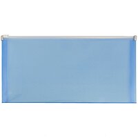 JAM PAPER Plastic Envelopes with Zip Closure
