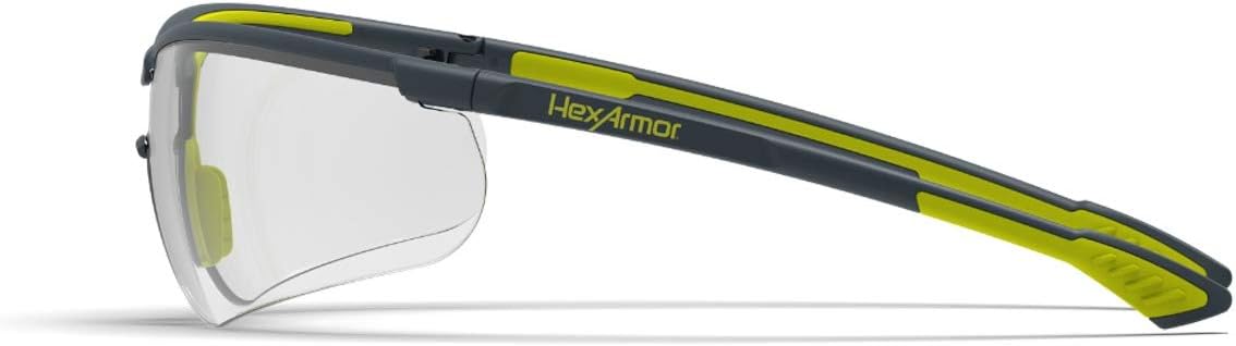 HexArmor VS250 Safety Glasses Single Clear / Trushield-2f