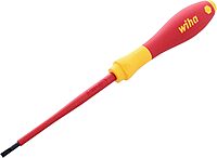 Wiha 32015 Insulated SoftFinish Slotted Screwdriver 3.5mm x 100mm