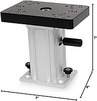 CANNON Aluminum Swivel Base Downrigger Pedestal