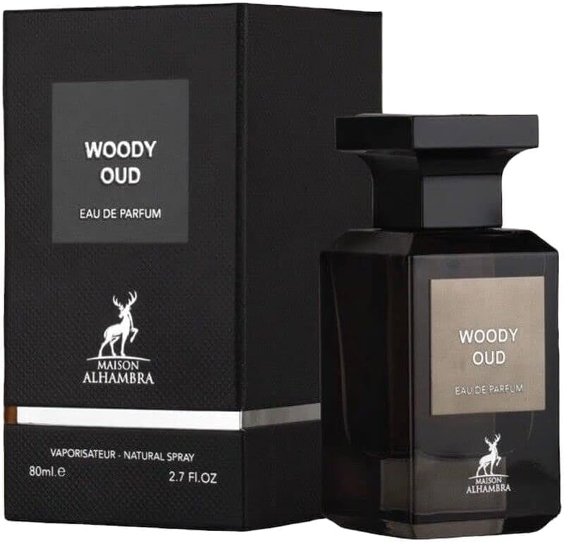Woody Oud 80ml EDP Perfume By Maison Alhambra - Unisex Woody Oud 80ml EDP Perfume By Maison Alhambra - Unisex