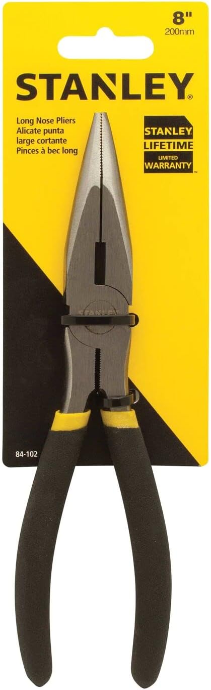 Stanley 84-102 8-Inch Long Nose Plier