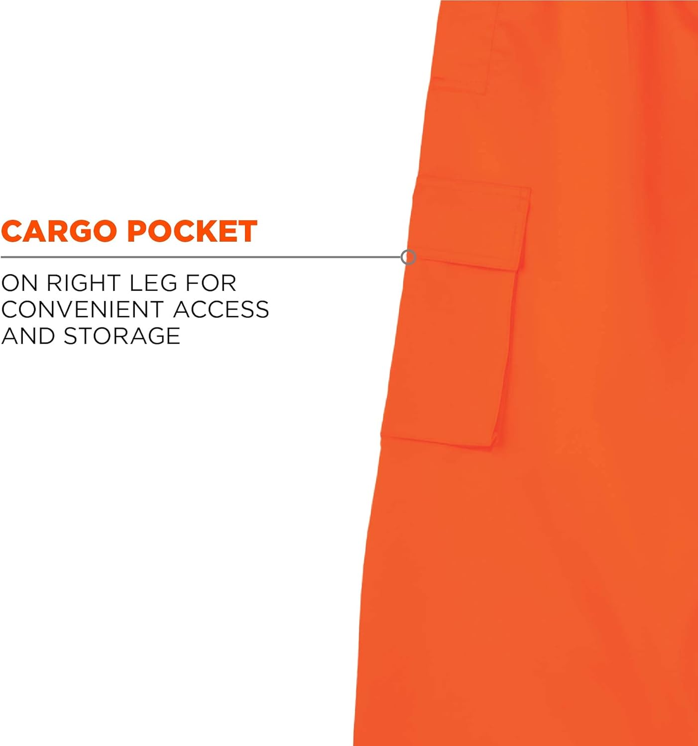 Ergodyne GloWear 8915 Class E Hi-Vis Rain Pants