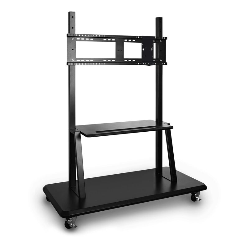 ViewSonic VB-STND-001 Universal Display Cart for 55 to 86 inch Screens up to 265 lbs