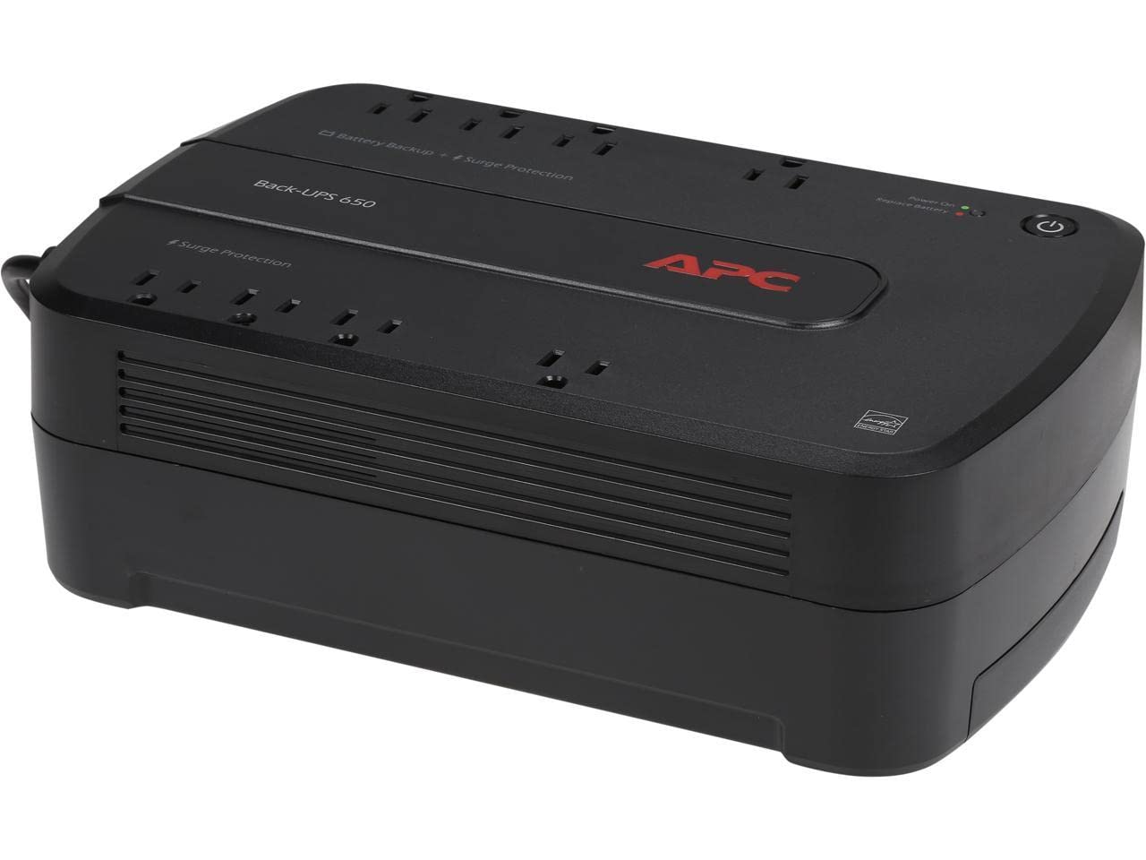 APC Back-UPS Battery Backup and Surge Protector UPS