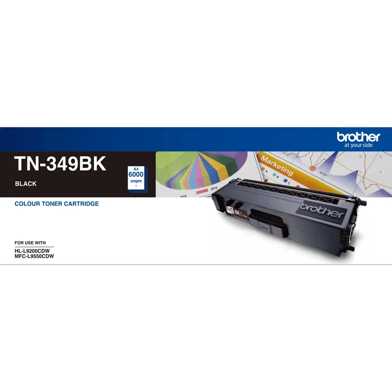 Brother TN-349BK Toner Cartridge Super High Yield Black
