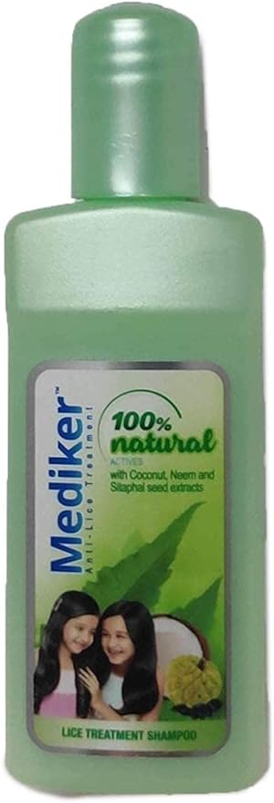 Mediker Anti Lice Treatment Shampoo and Oil - 50ml Each