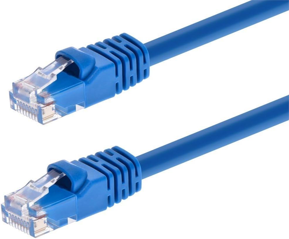 Monoprice Cat6 24AWG UTP Ethernet Patch Cable - Snagless RJ45, 550MHz, Pure Bare Copper
