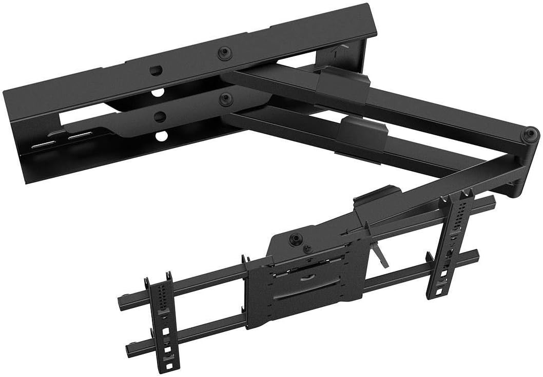Monoprice 360 Full-Motion Articulating TV Wall Mount - Portrait and Landscape, for TVs 40in to 75in, Weight Capacity 110 Lbs
