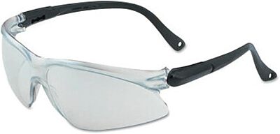 Safety Glass: Anti-Fog & Scratch-Resistant, Polycarbonate, Clear Lenses, Full-Framed, UV Protection