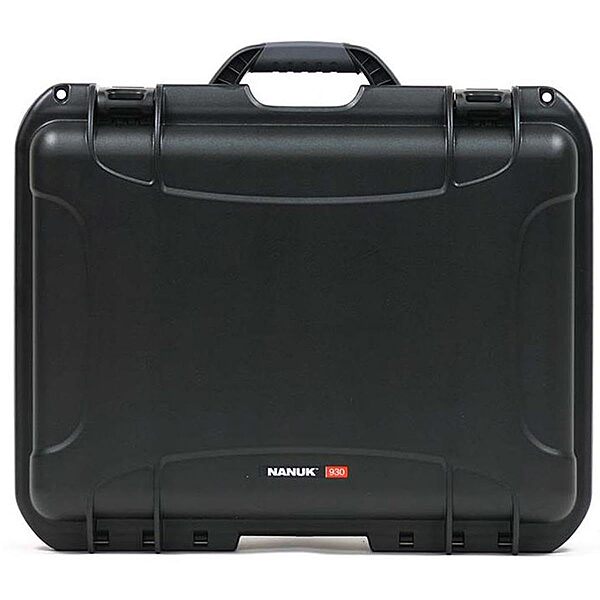 NANUK Large Series 930 Lightweight NK-7 Resin Waterproof Case with Cubed Foam, Black Black Cubed Foam