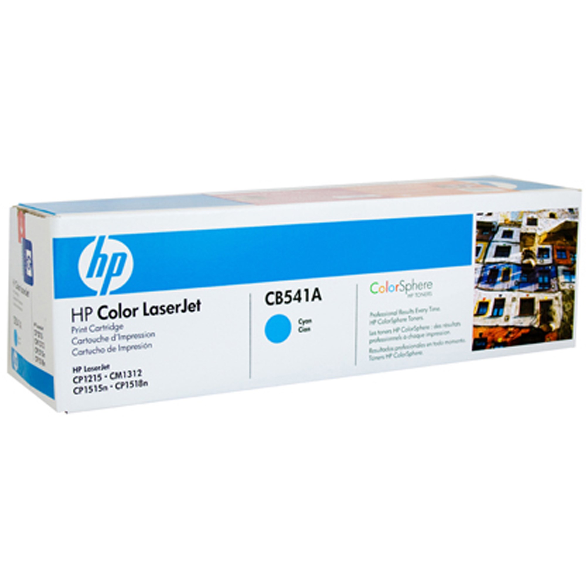 HP 125A LaserJet Toner Cartridge Cyan CB541A