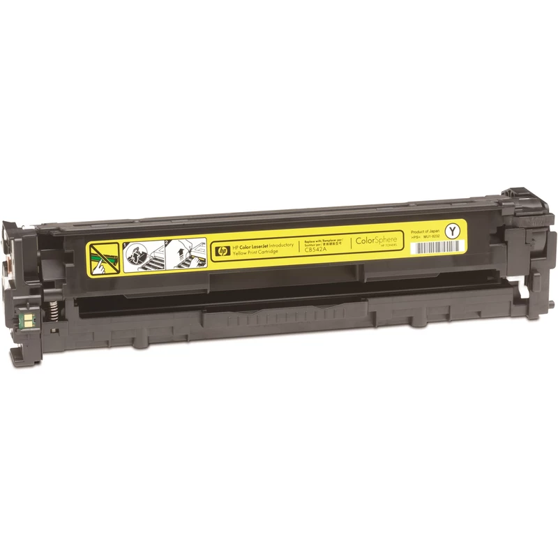 HP 125A LaserJet Toner Cartridge Yellow CB542A