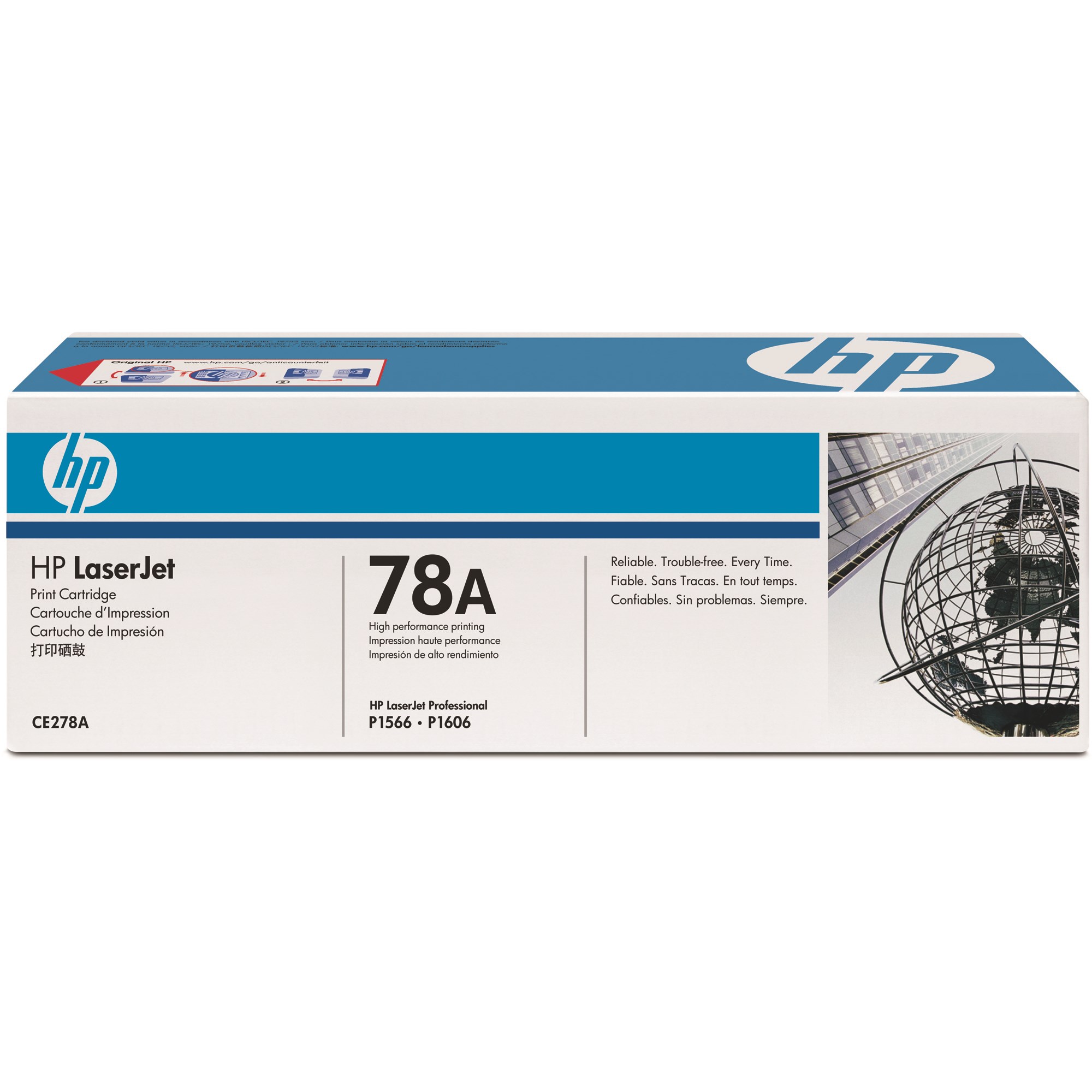 HP 78A LaserJet Toner Cartridge Black CE278A