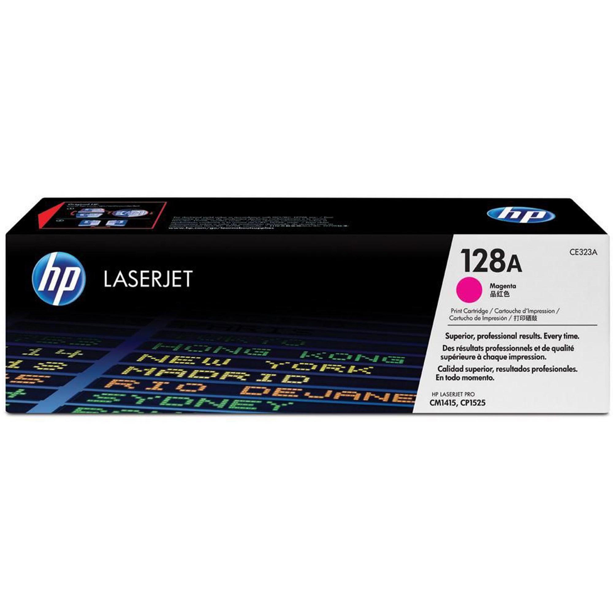 HP 128A LaserJet Toner Cartridge Magenta CE323A