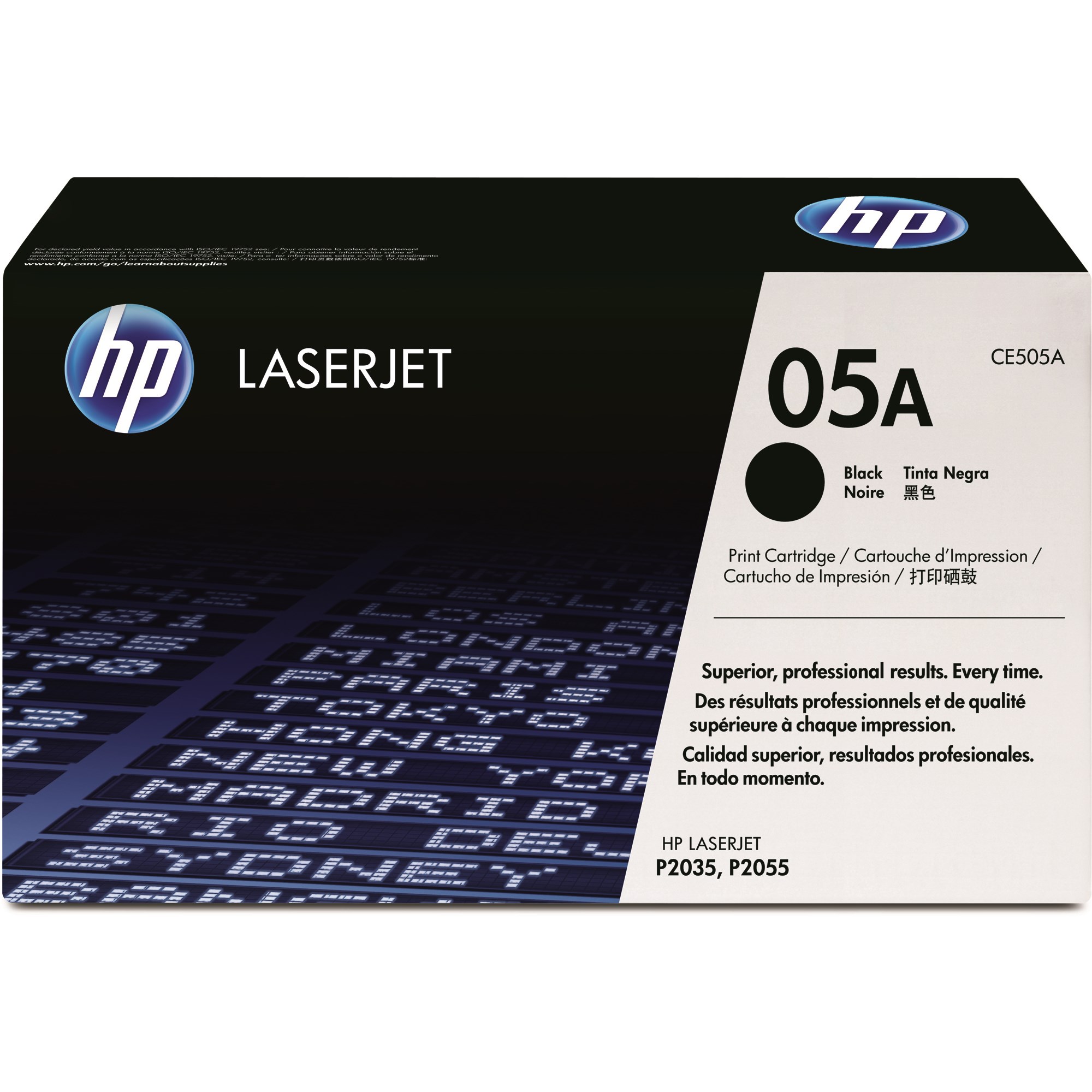 HP 05A LaserJet Toner Cartridge Black CE505A