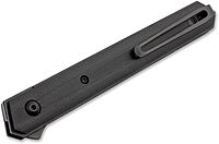 BÖKER PLUS Kwaiken Air - Minimalist and Ultra Light Weight EDC Pocket Knife, G10, Titanium, Cocobolo Handles, Designed by Lucas Burnley (All Black)