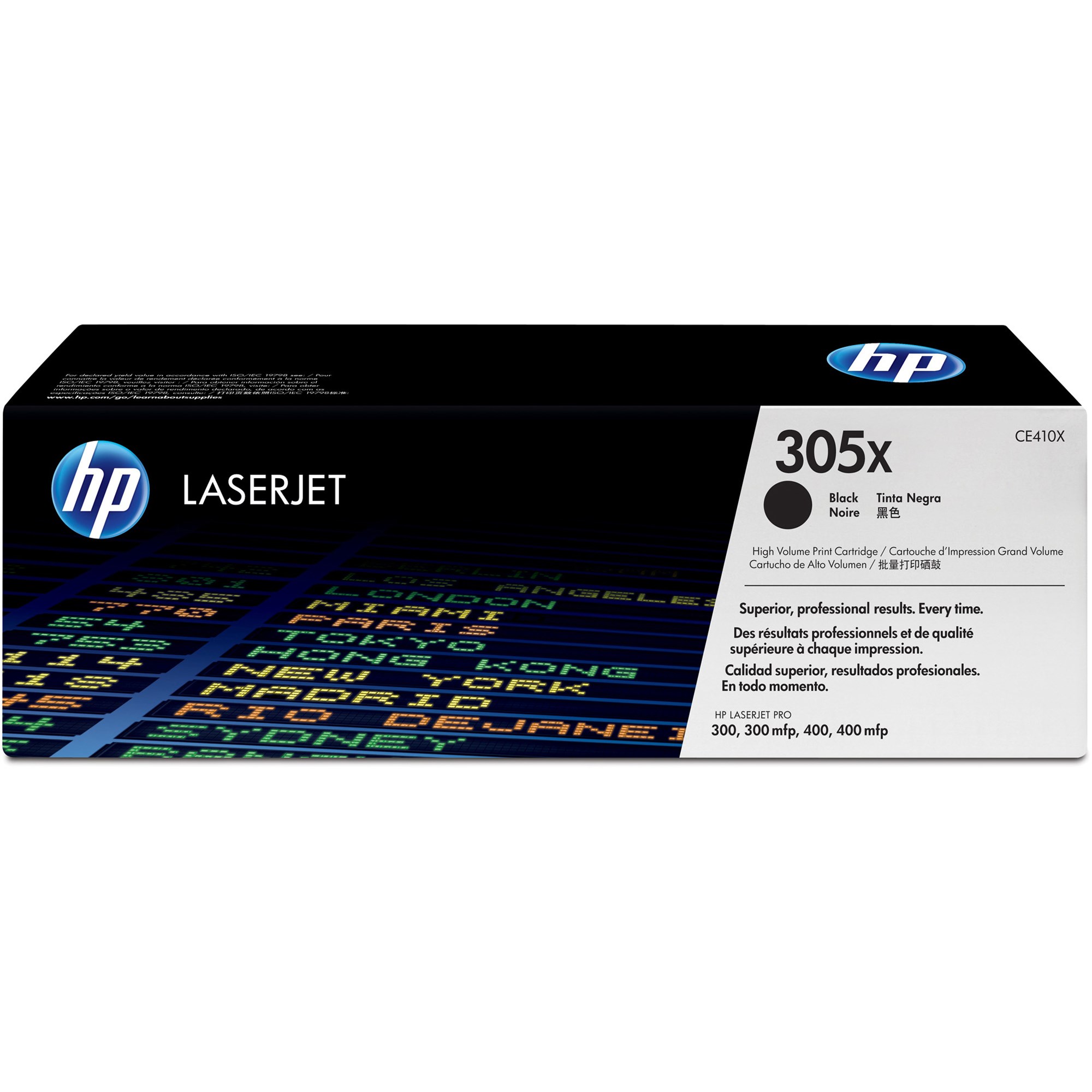 HP 305X LaserJet Toner Cartridge High Yield Black CE410X
