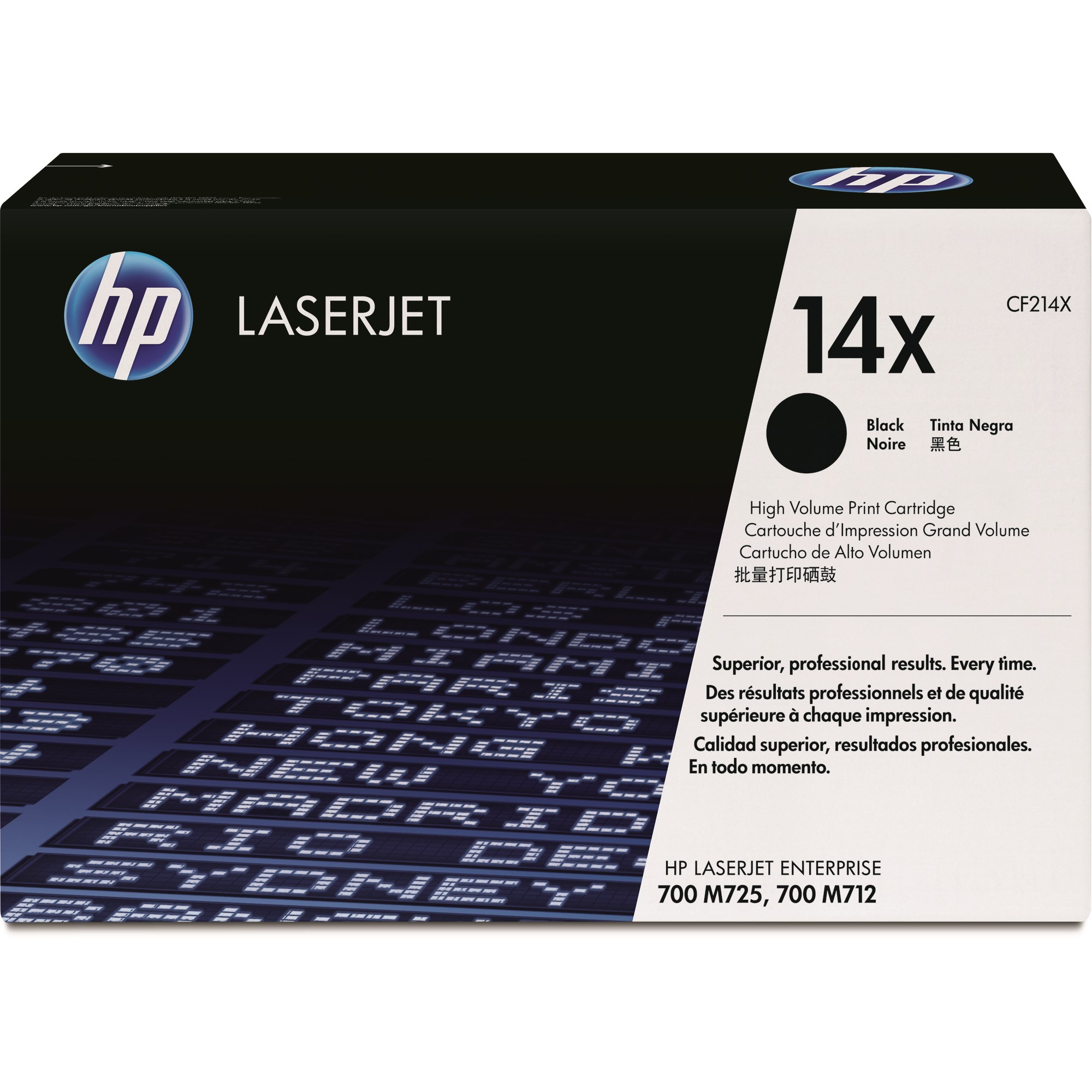 HP 14X LaserJet Toner Cartridge High Yield Black CF214X