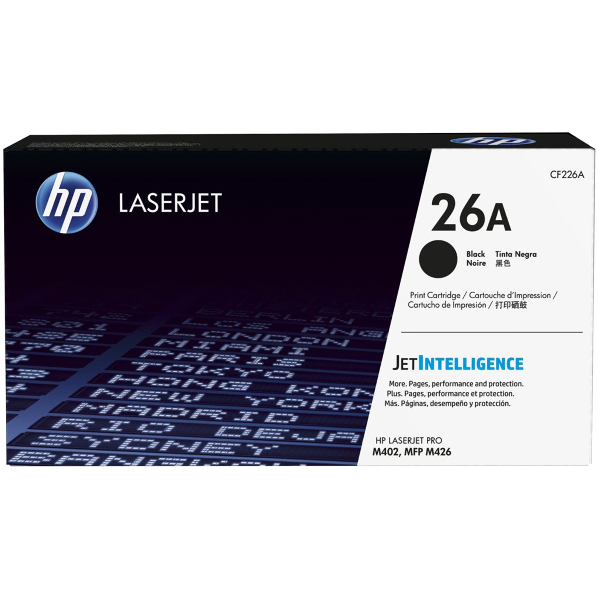 HP 26A LaserJet Toner Cartridge Black CF226A