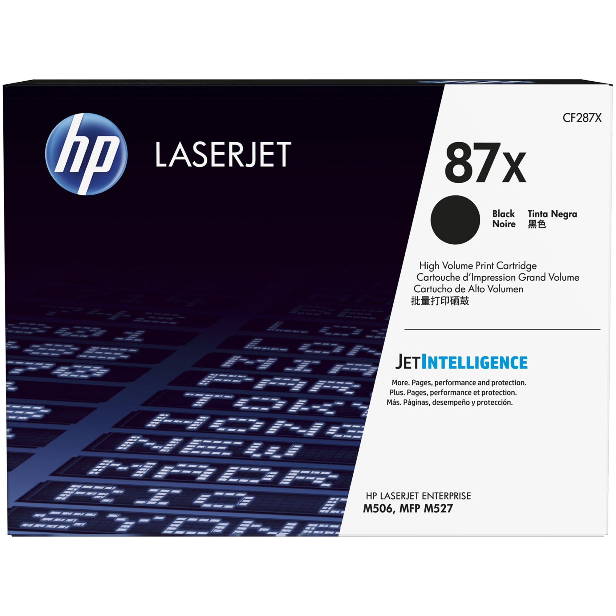 HP 87X LaserJet Toner Cartridge High Yield Black CF287X