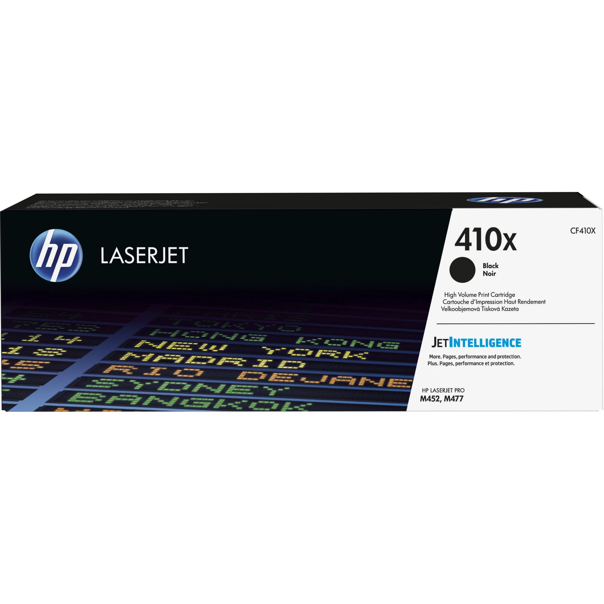 HP 410X LaserJet Toner Cartridge High Yield Black CF410X