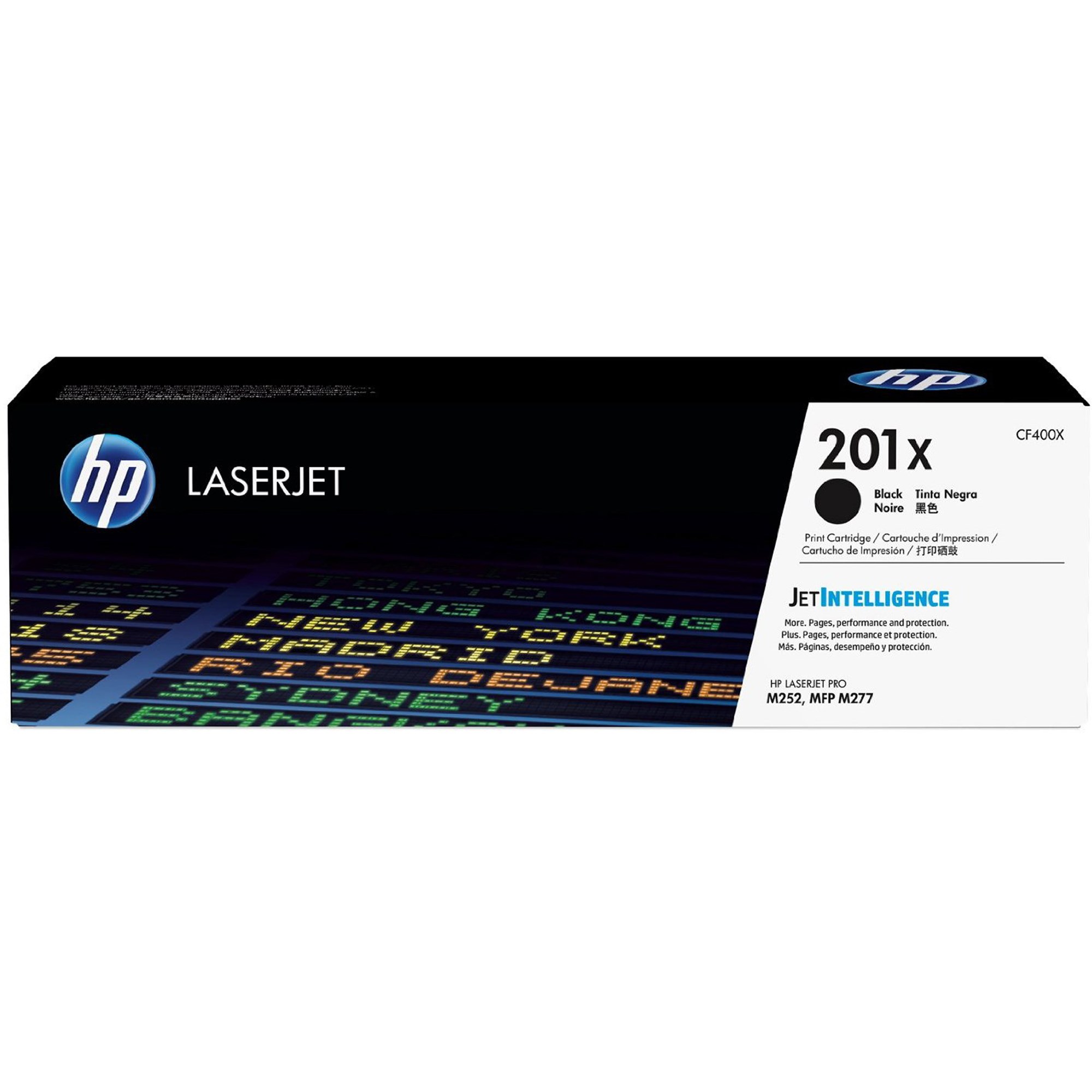 HP 201X LaserJet Toner Cartridge High Yield Black CF400X