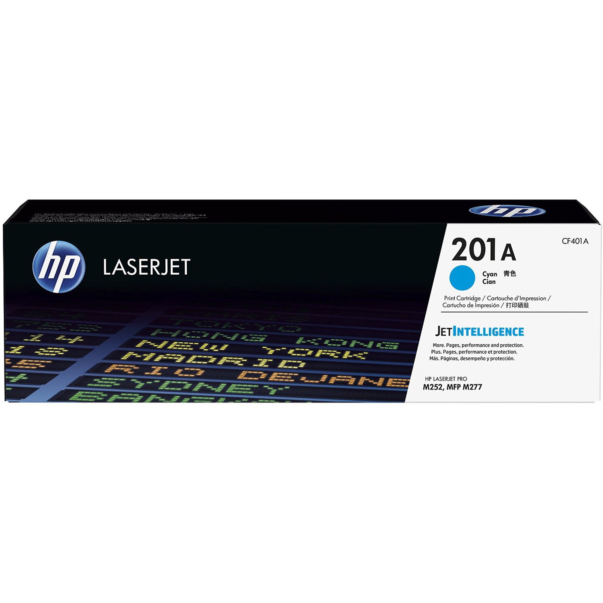 HP 201A LaserJet Toner Cartridge Cyan CF401A